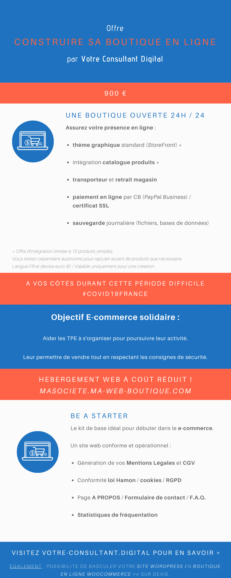 CONSTRUIRE SA BOUTIQUE EN LIGNE Construire sa boutique en ligne
