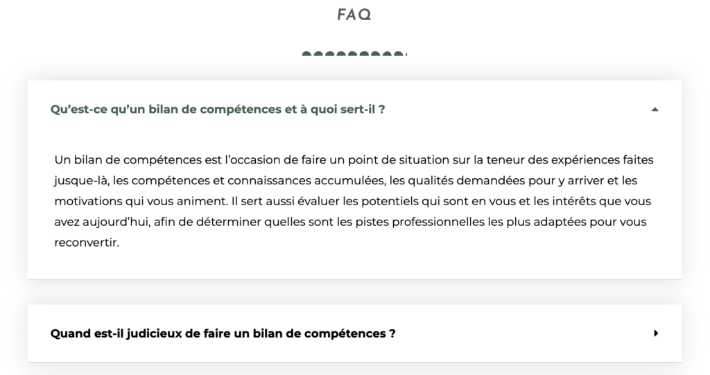 WordPress : intégration d'une FAQ avec Elementor