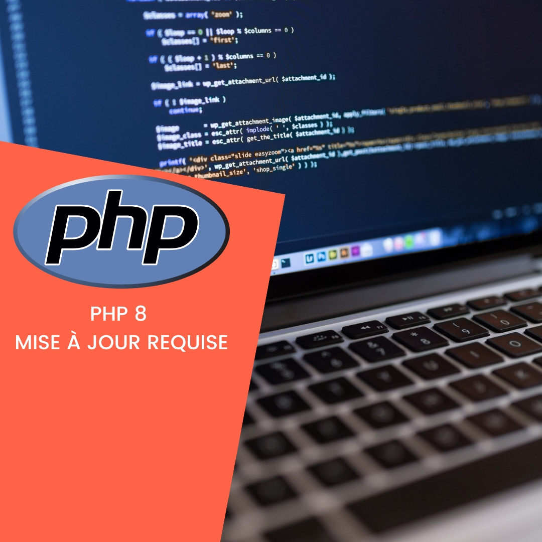 Mise à jour PHP 7 à PHP 8 pour site WordPress