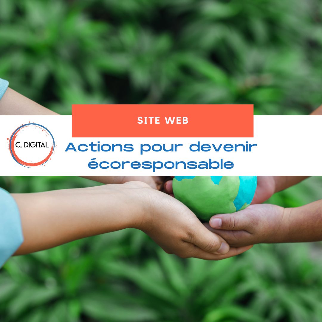 Actions pour un site web écoresponsable