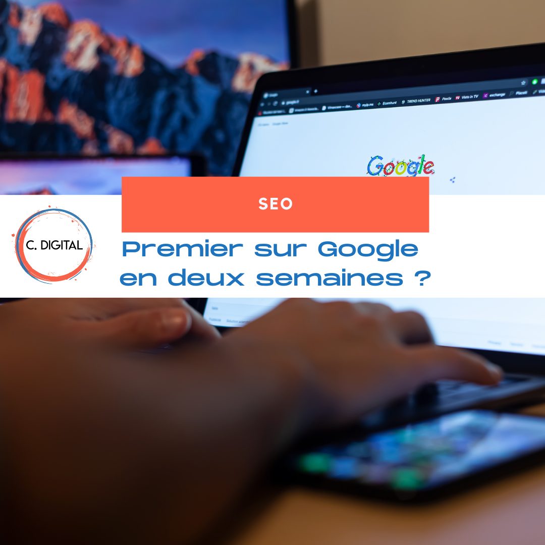 Pourquoi deux semaines ne suffisent pas à être premier sur Google ?