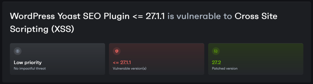 Patchstack vulnérabilité