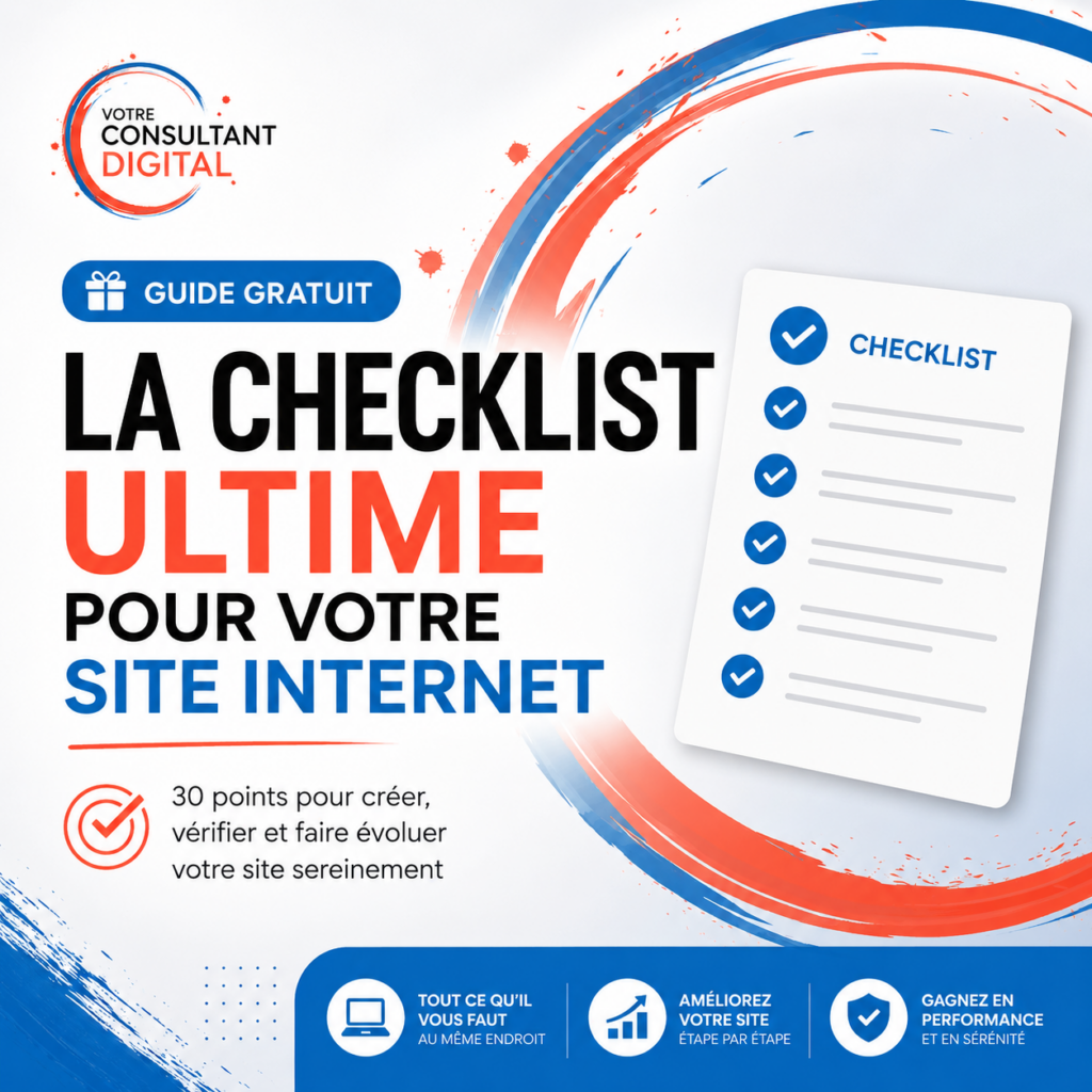 Couverture – La checklist ultime pour votre site internet