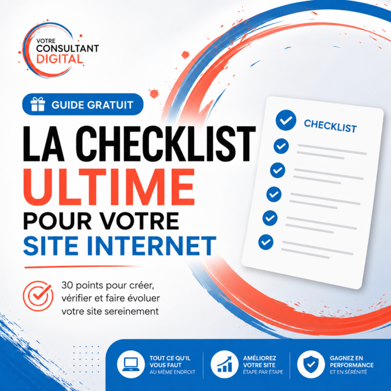 La checklist ultime pour votre site internet